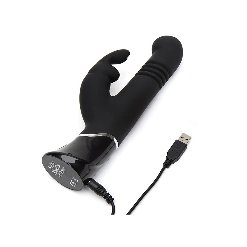 Pulsowibrator - Fifty Shades of Grey Greedy Girl Thrusting G-Spot Rabbit Vibrator